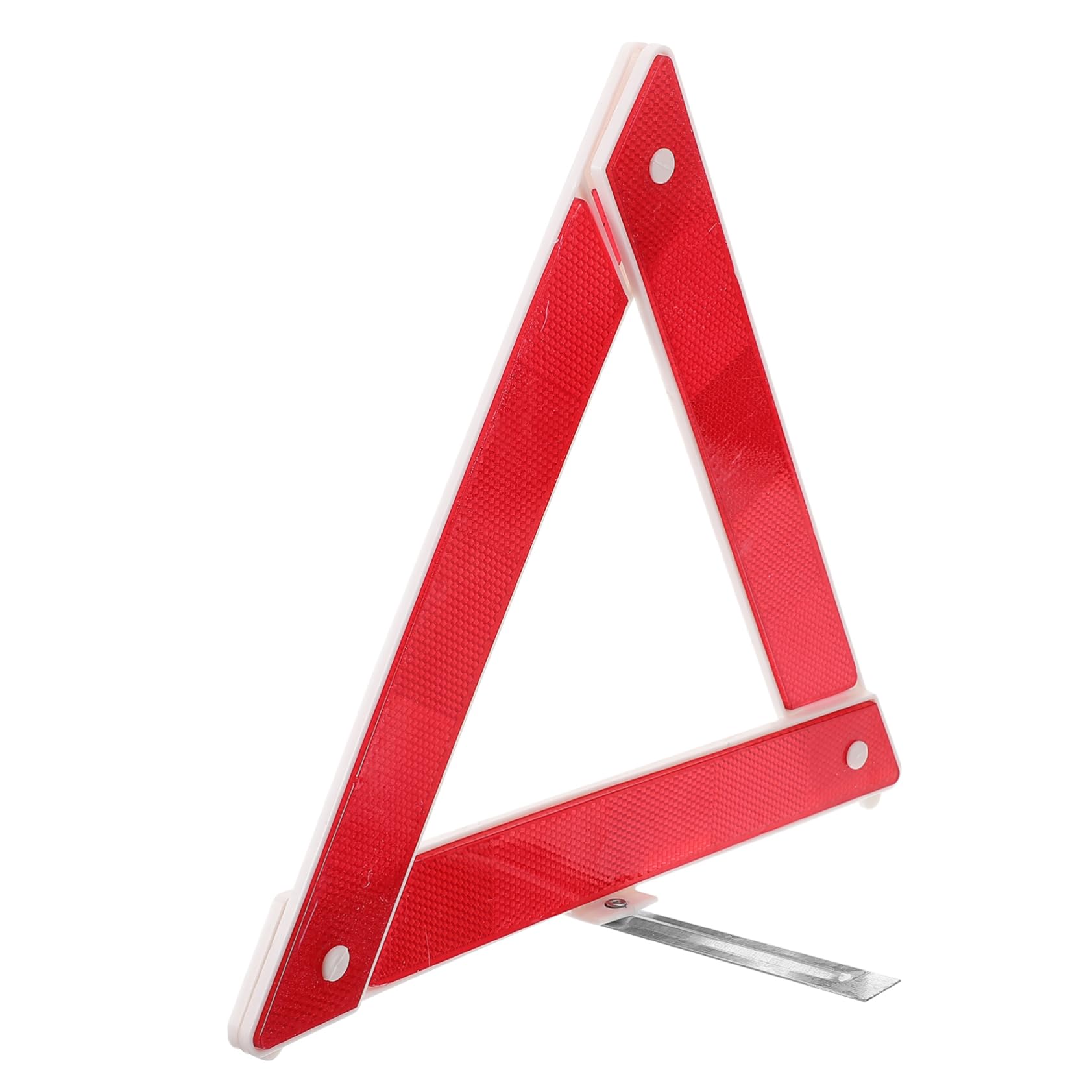 GLEAVI 4pezzi Triangolo Riflettente Pieghevole Per Emergenze Stradali Segnale Di Avvertimento Per Veicoli Kit Di Sicurezza Compatto Facile Da Trasportare e Utilizzare Adatto Tutti Tipi Di