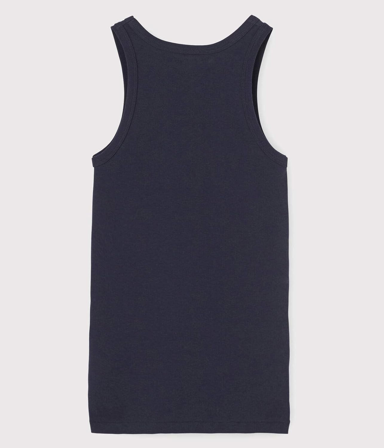 Petit Bateau WOMEN'S ICONIC ORGANIC COTTON VEST NAVY COLOR SLEEVELESS SIZES XXS-XL