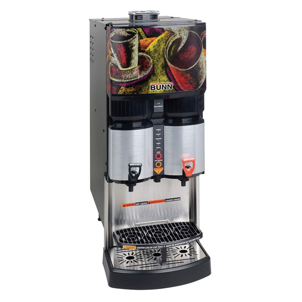Bunn 34400.0031 LCA-2 Liquid Coffee Dispenser, Ambient, 2 Dispense Heads