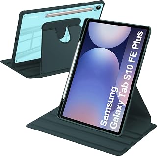 Hülle für Samsung Galaxy Tab S10 FE+ Plus 13.1 Zoll Dunkelgrün