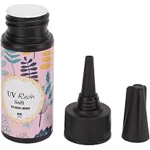 Quick Curing UV Resin for DIY Jewelry Making, Curing Time with UV Lamp, Suitable for DIY Crystal 25g