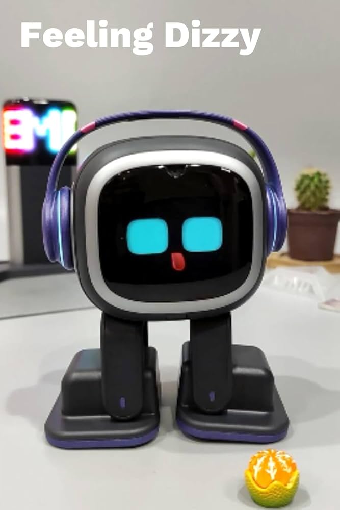 EMO Go Home AI Desktop Pet Robot with EMO Smart Lighting (Home