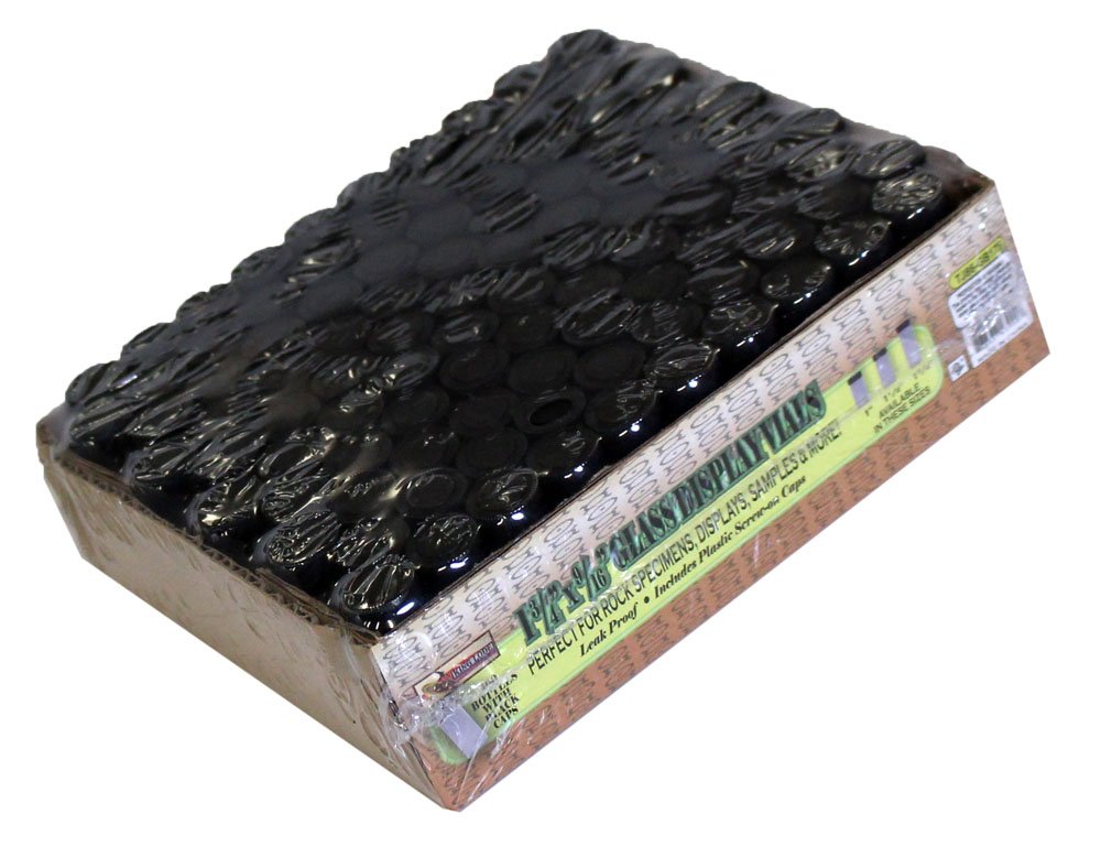 KING LODE 100-Piece Glass Vials | 1.75