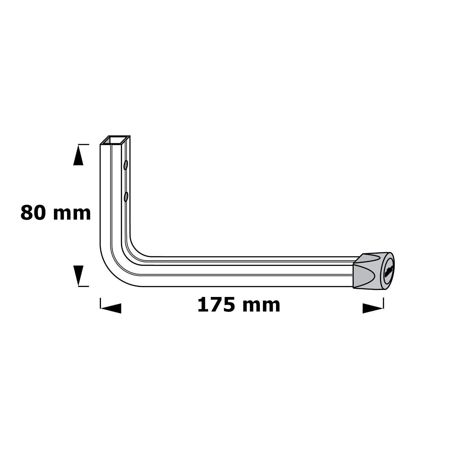 Ganci Da Parete Gedotec 6 Pezzi - MetallO 80x120mm - Portata 30kg - Per Garage - Foto 9