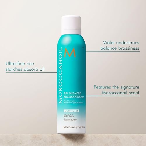 Miniatura 2 de Moroccanoil Dry Shampoo Light Tones  Benzene-Free
