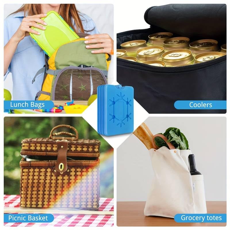 HOME SOLAZZIA 6 Unidades De Acumuladores De Frío De Multicolor