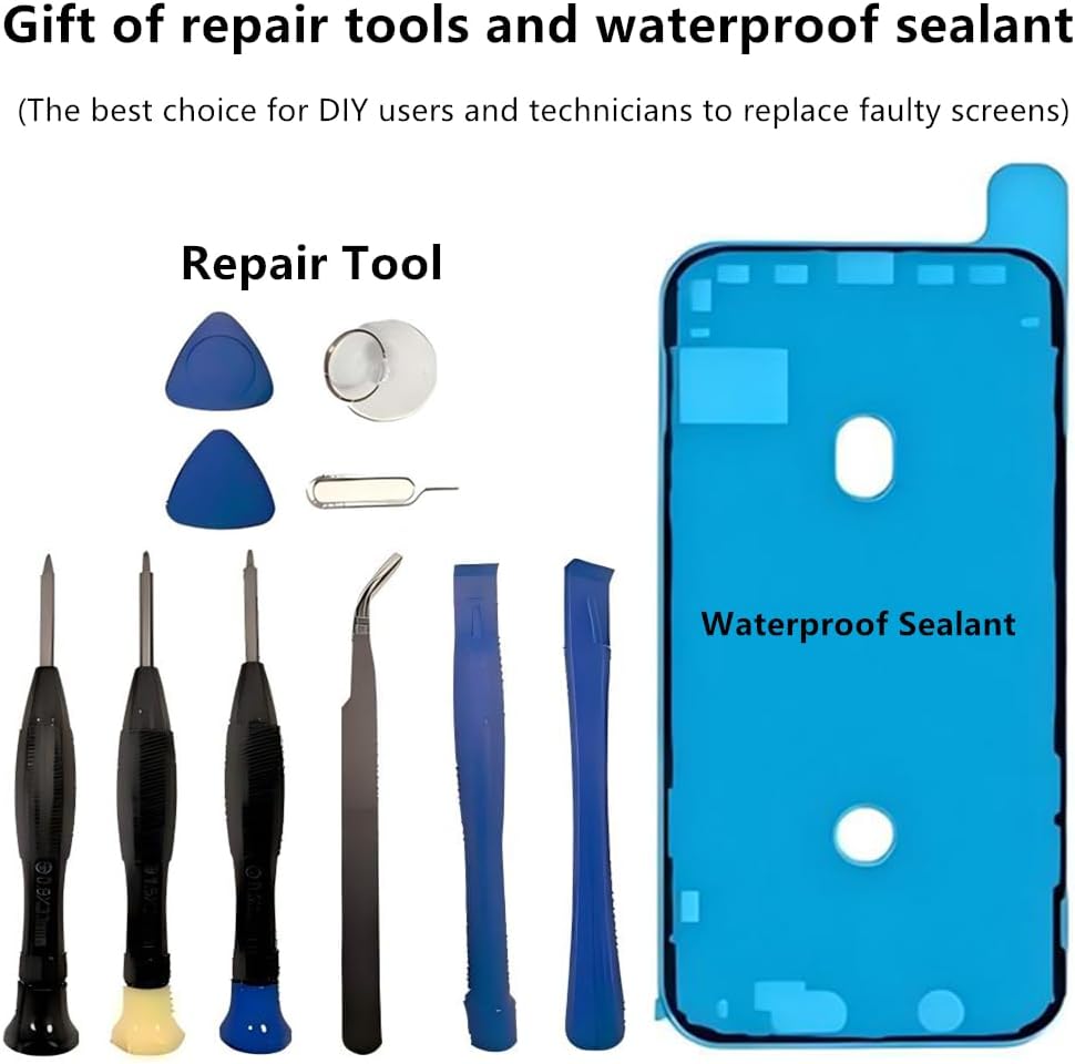Original for iPhone 16e Front Camera Replacement OEM for iPhone 16e Face Front Camera Part Facing Lens Module Repair Tool Kit for A3212 A3408 A3409 A3410