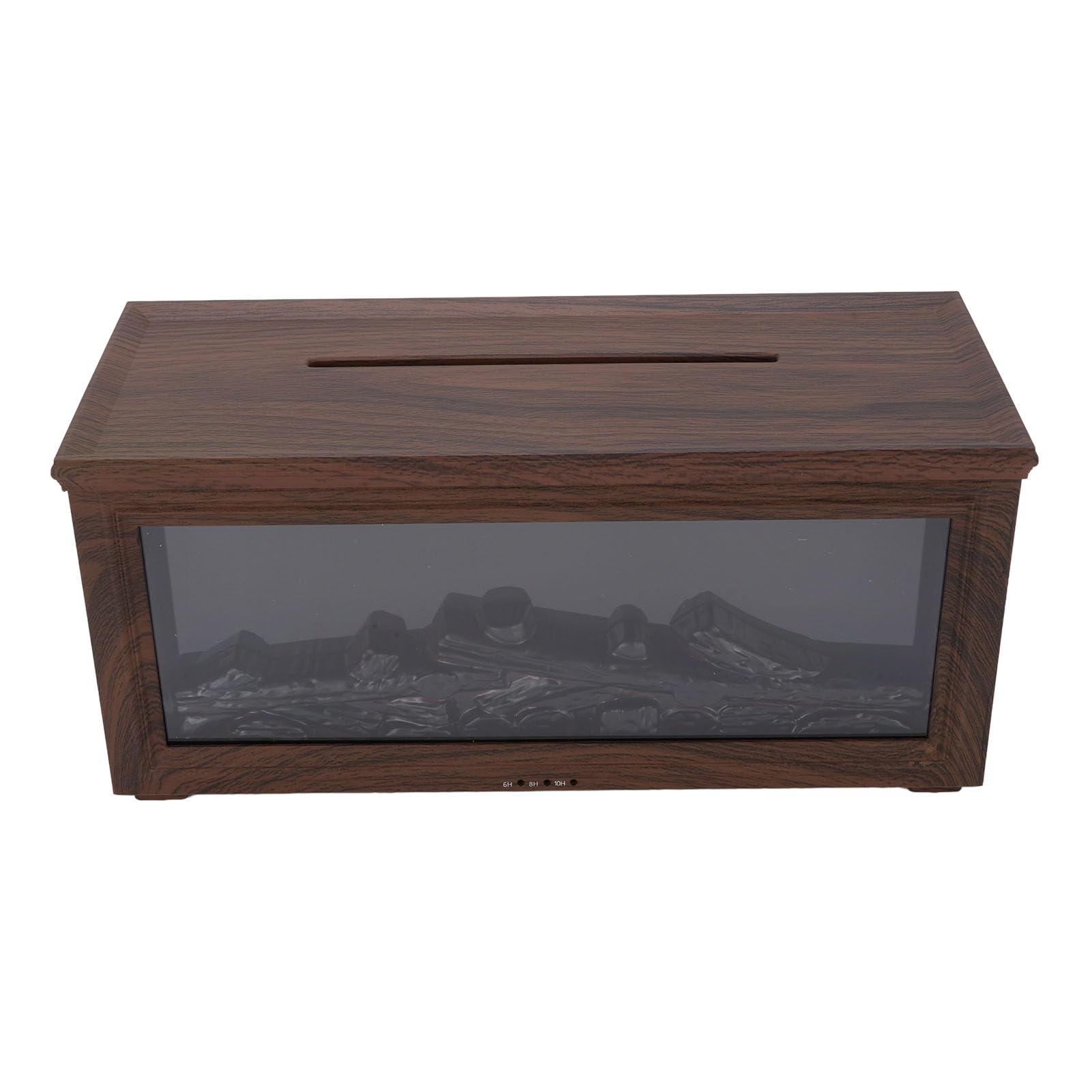 Qcwwy Diffusoren Duftdiffusor 280 Ml Wassertank Ultraschall-Diffusor für ätherische Öle mit 7-Farben-Flammenlicht-Timer für Zuhause, Büro, Schlafzimmer, Entspannung, Kamin, Aromatherapie-Diffusor