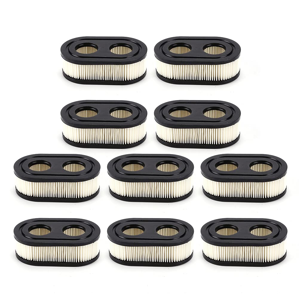 Filtro de aire for cortacésped de alta calidad, 10 Uds., apto for 798452 K 593260, herramientas de limpieza del hogar de repuesto