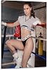 American Actress Tori Black Tori Black Thermal Photography Photo Poster 2 Canvas Poster Wall Art Decor Print Picture Paintings for Living Room Bedroom Decoration Frame-style 12x18inch30x45cm
