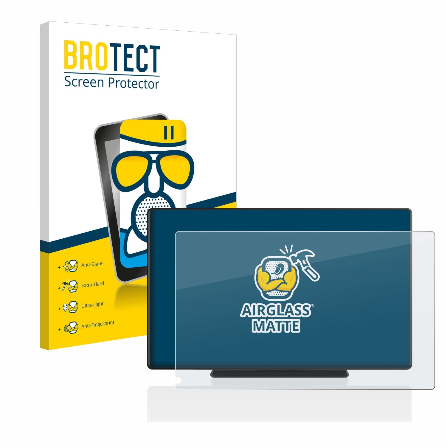 BROTECT Anti-Reflet Protection D'Écran Verre Mat Pour Carpuride W702 Pro / W702B Pro 7" - Film Protecteur Vitre 9H - Informatique