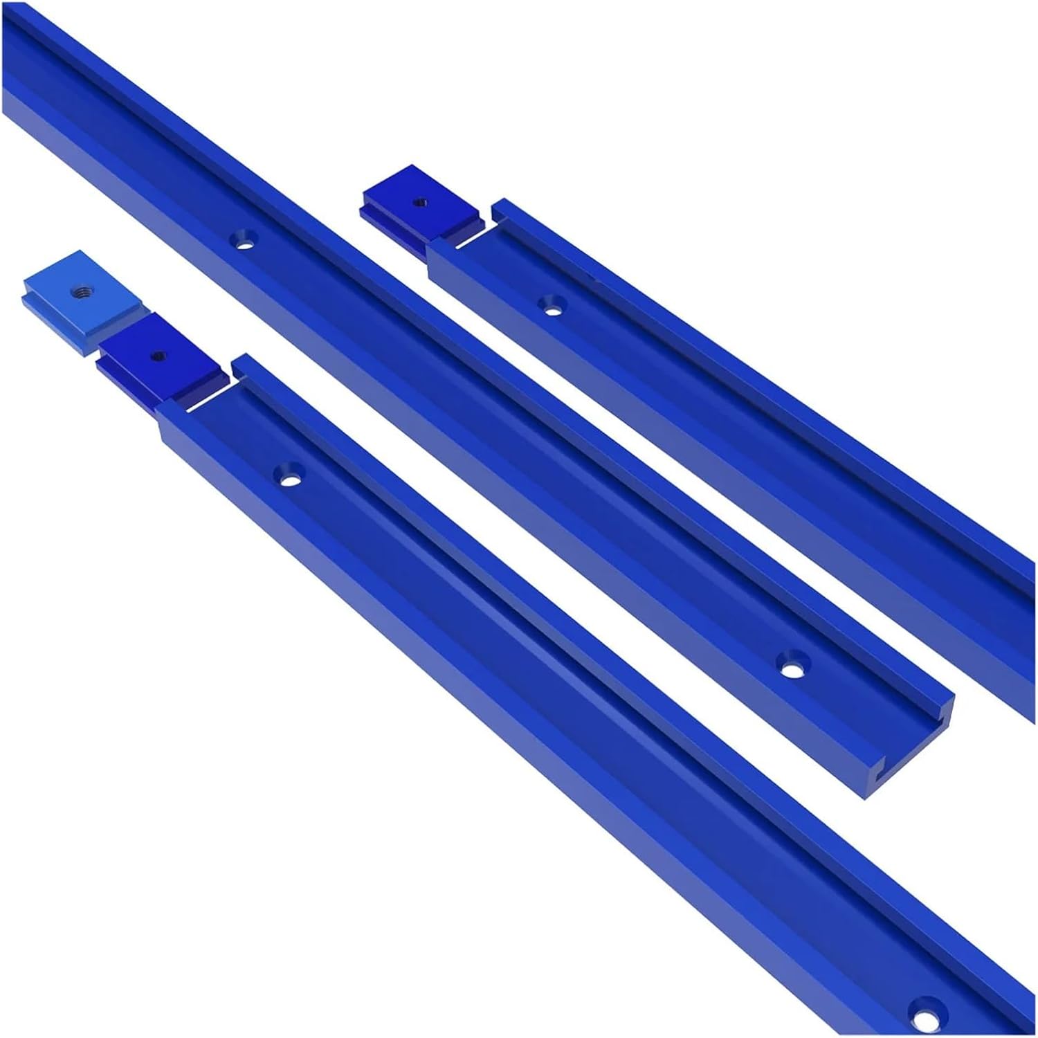 Woodworking T30 Track Aluminum Slide, T Slot Miter Track Clamp Miter Gauge Guide Slot for Workbench/Saw Router Table(400mm(15.7in))