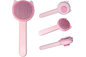 Pink Cat Brush: Effortless Grooming for Feline Friends