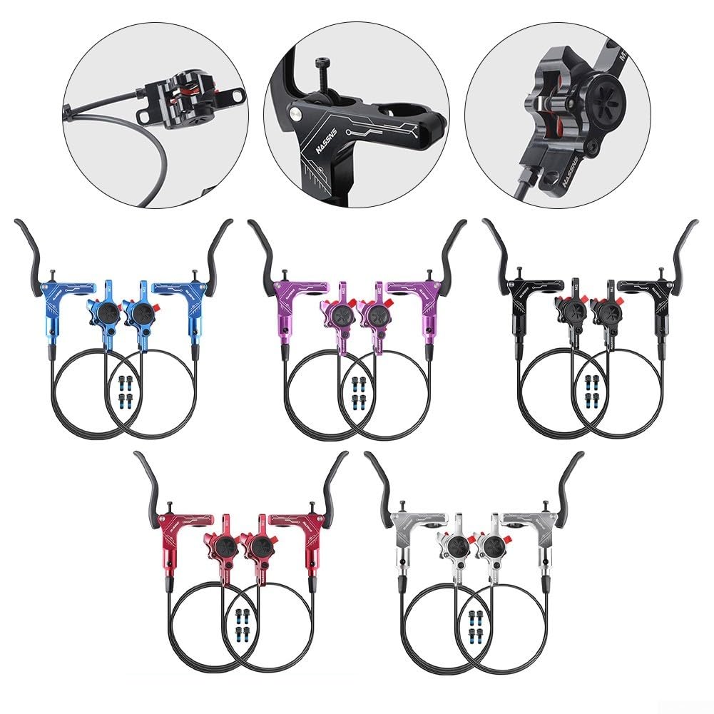 Set freno idraulico MTB in lega di alluminio anteriore posteriore
