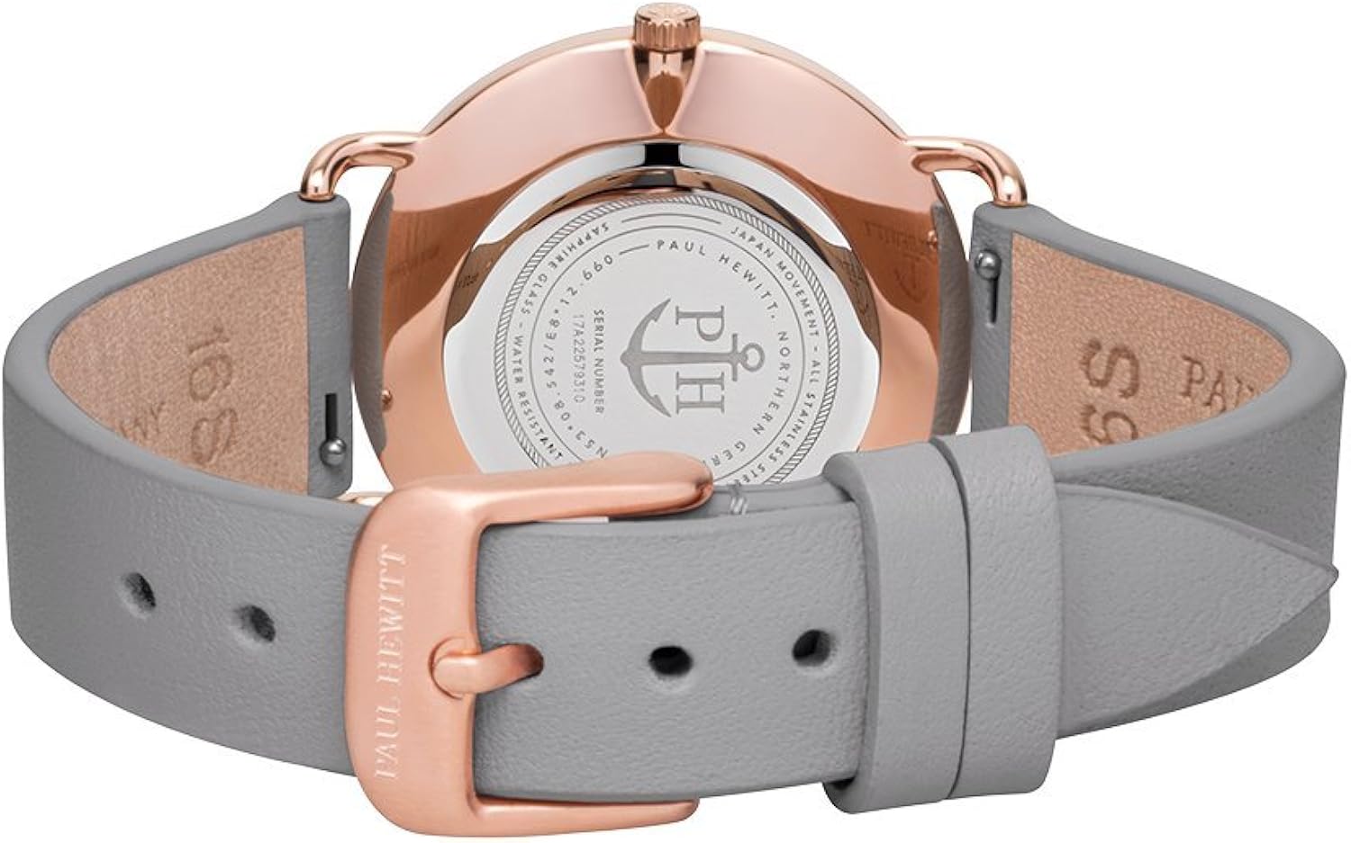 Miss Ocean Pearl - Orologio da donna (oro rosa) con cinturino in pelle, cinturino in acciaio inox, quadrante in madreperla Miss Ocean Pearl - Orologio da donna (oro rosa) con cinturino in pelle, cinturino in acciaio inox, quadrante in madreperla