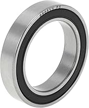 ACROPIX 6805VV ディープグルーブボールベアリング P5 25x37x7mm 潤滑ベアリング ダブルラバーシール ブラック シルバートーン スクーター スケートボード ホイール