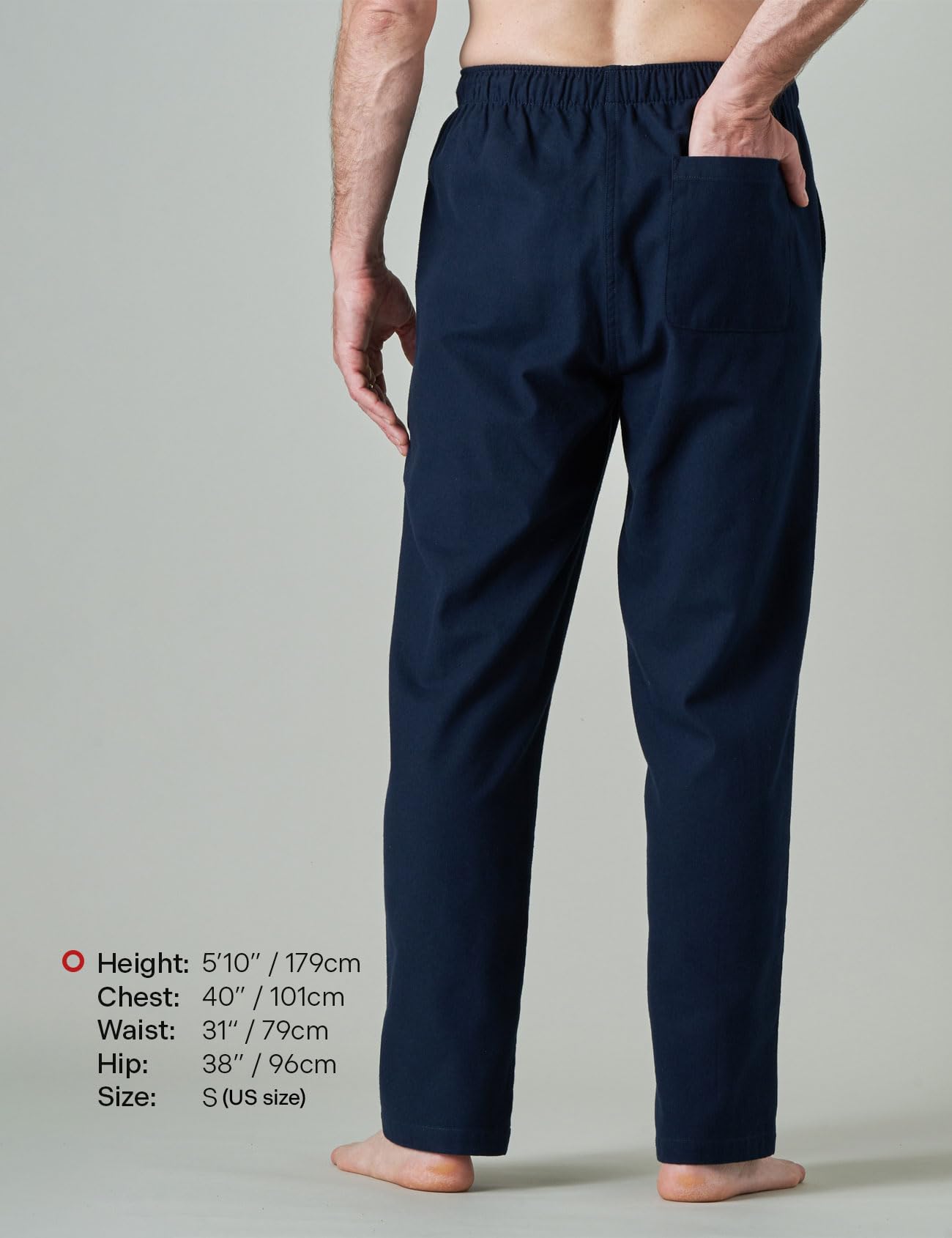 LAPASA Pantaloni Pigiama Uomo a Quadri, Pantaloni da Casa Lunghi Comodi con Tasche Laterali (M39 Flanella di Cotone / M128 Micropile)