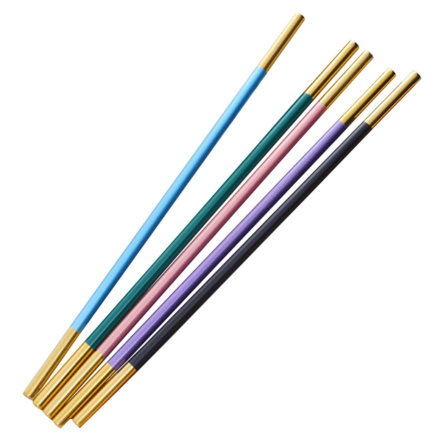 Stainless Steel Reusable Metal Straws,Extra Long Reusable Metal Straws,Metal Drinking Straws,Mixed Colours,Straight,5-color,5 Pieces.