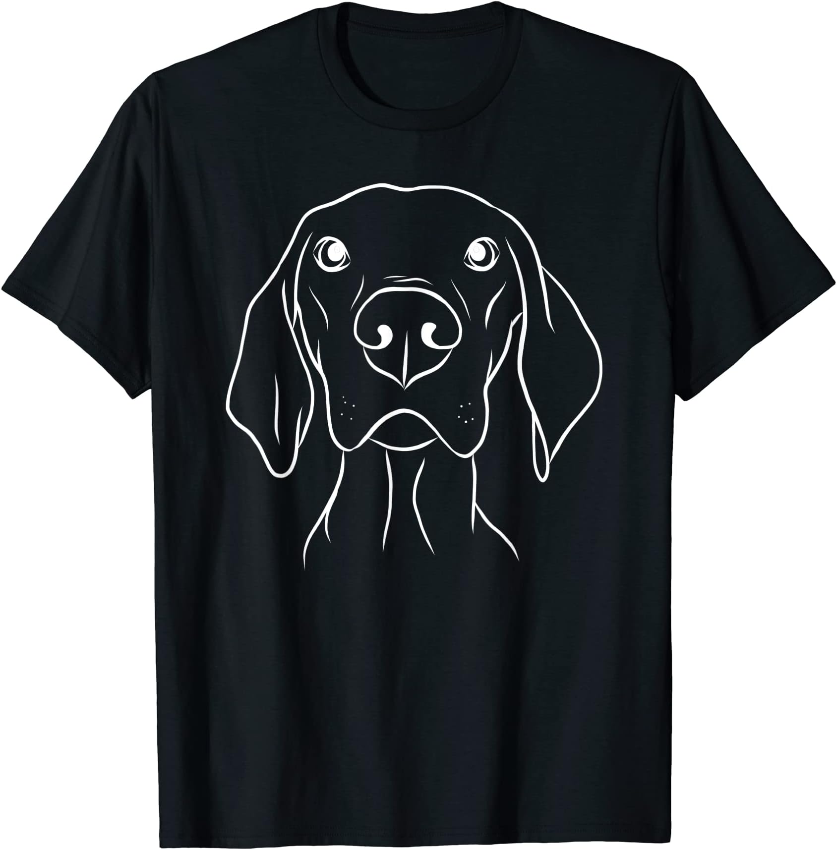 Vizsla Dog Gift T-ShirtVizsla Dog Owner Cute Art Vizsla Mom - Vizslas Lover T-Shirt