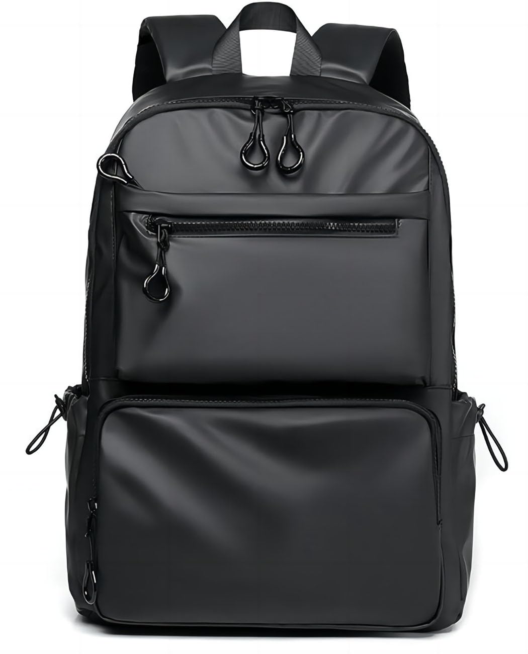 Kim Carrey Mens Backpack for Work, Laptop Backpack Fits 18 in Laptop, Travel Backpack with Luggage Strap, Large Capacity without Appearing Bulky Daypack for Business, Travel, College, Work