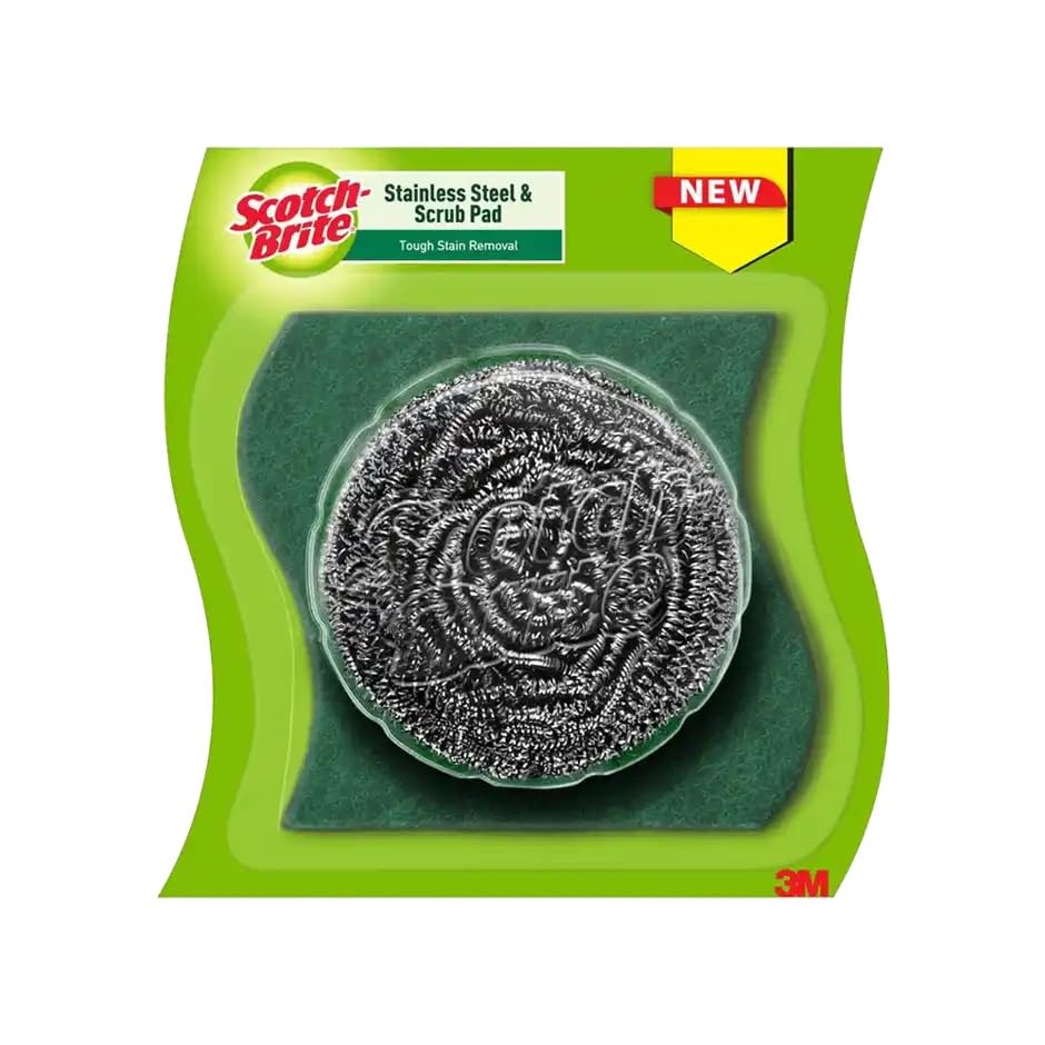 Image of Scotch-Brite Stainless Steel Scrub - Pack of 1