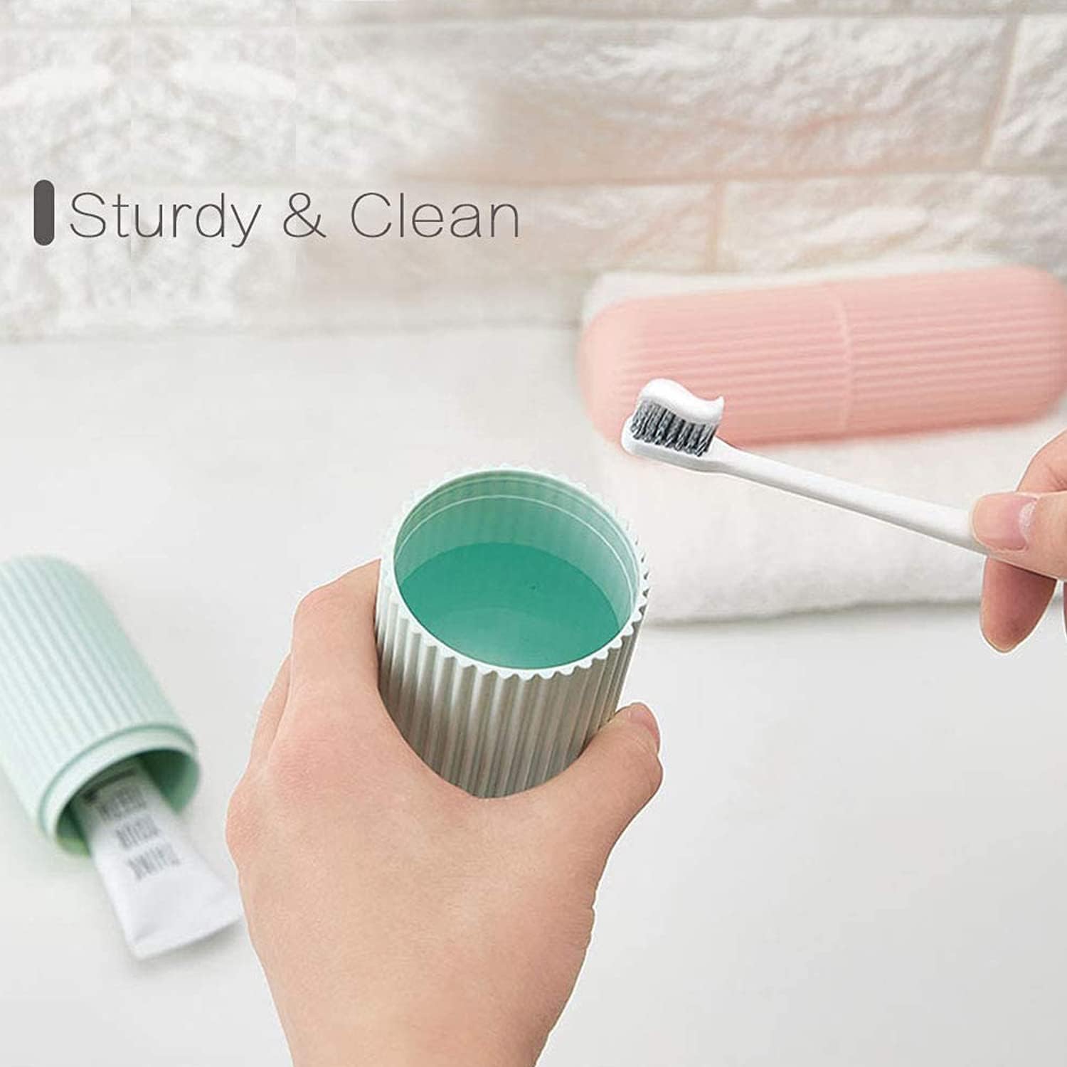 RECLUSE Travel Toothbrush Holder - Portable & Compact -3 RECLUSE Travel Toothbrush Holder - Portable & Compact -3