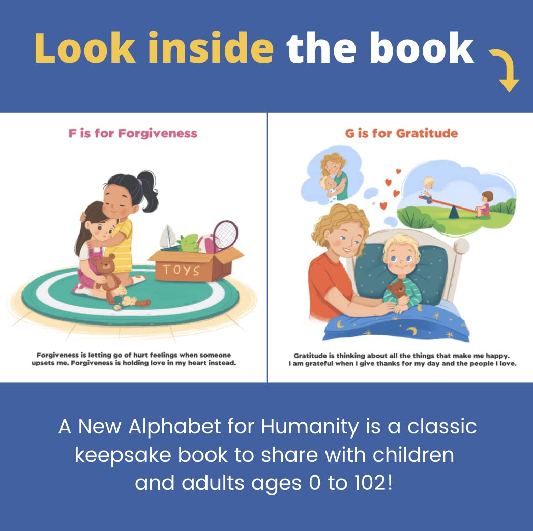 A New Alphabet for Humanity: ABCs of Kindness, Words to Inspire Compassion, Kindness and Positivity - Image 3