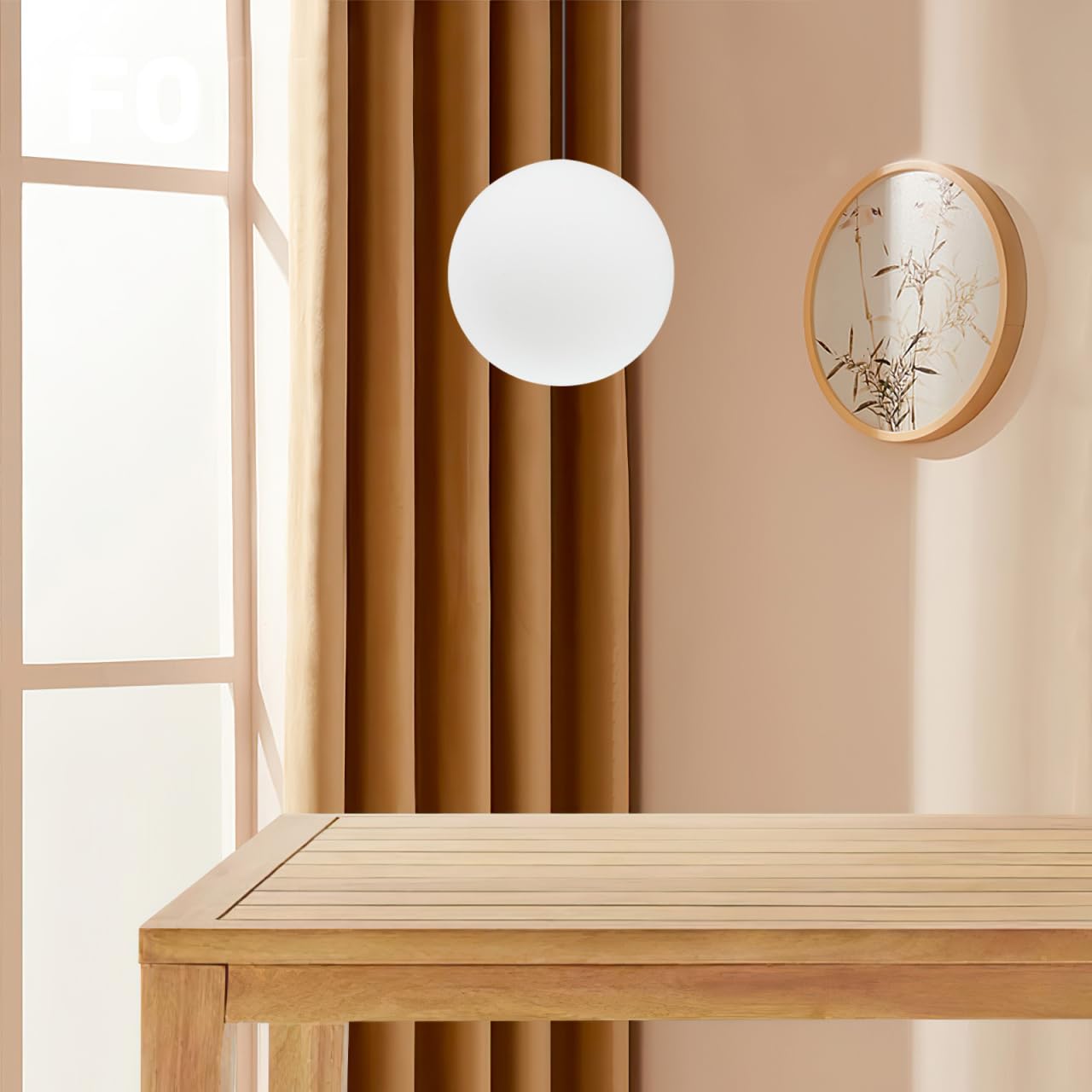 abat-jour Globe en Verre Dépoli Blanc 20 CM abat-jour Sphérique Suspendre Rond pour Plafonnier Diffuseur de Lumière Douce Salon et Chambre