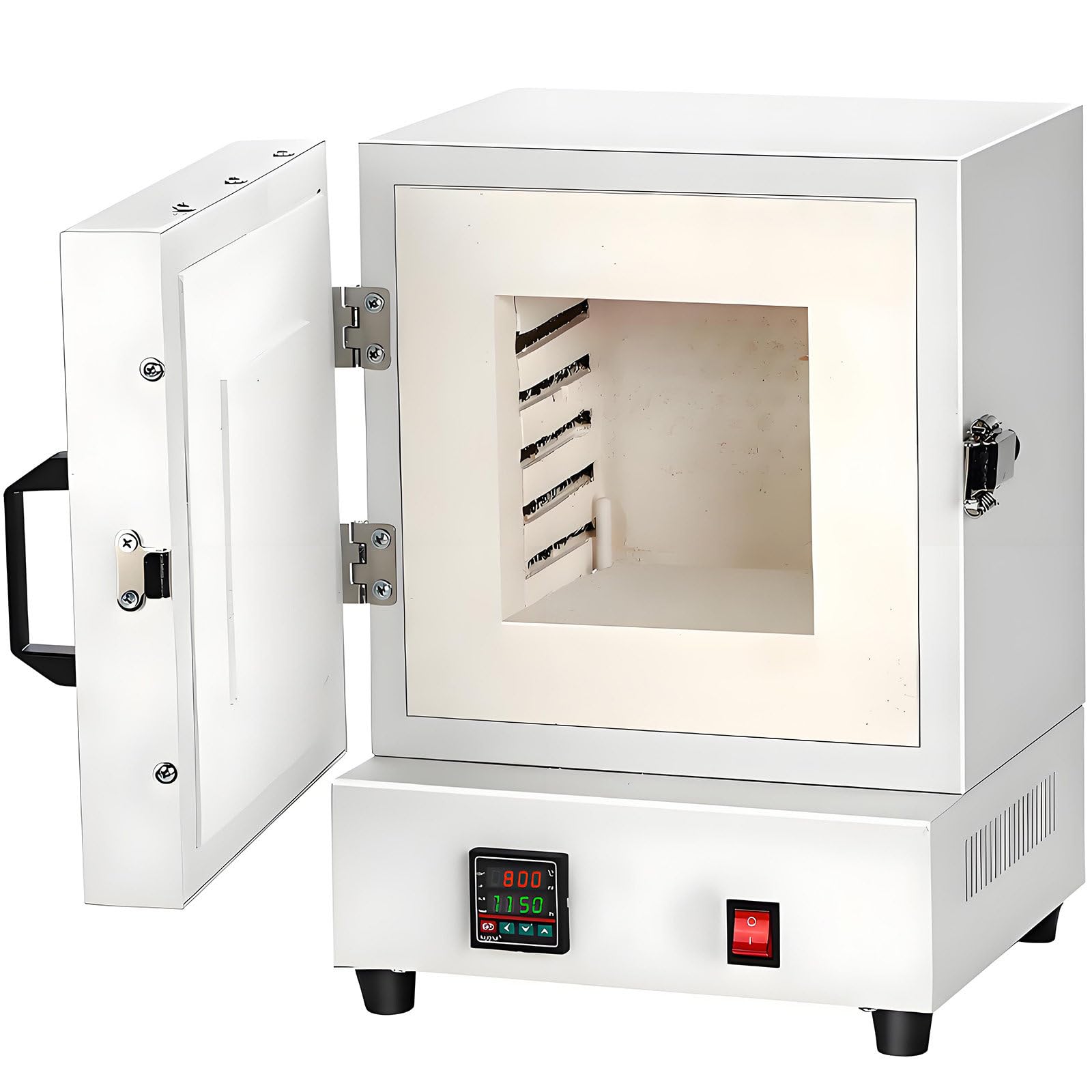 GUTYGIO 2000W Electric Burnout Oven Kiln,1150℃ Metal Melting Furnace, Lab Enclosed Muffle Furnaces,Electric Kiln Furnace, for Jewelry/Plaster Processing
