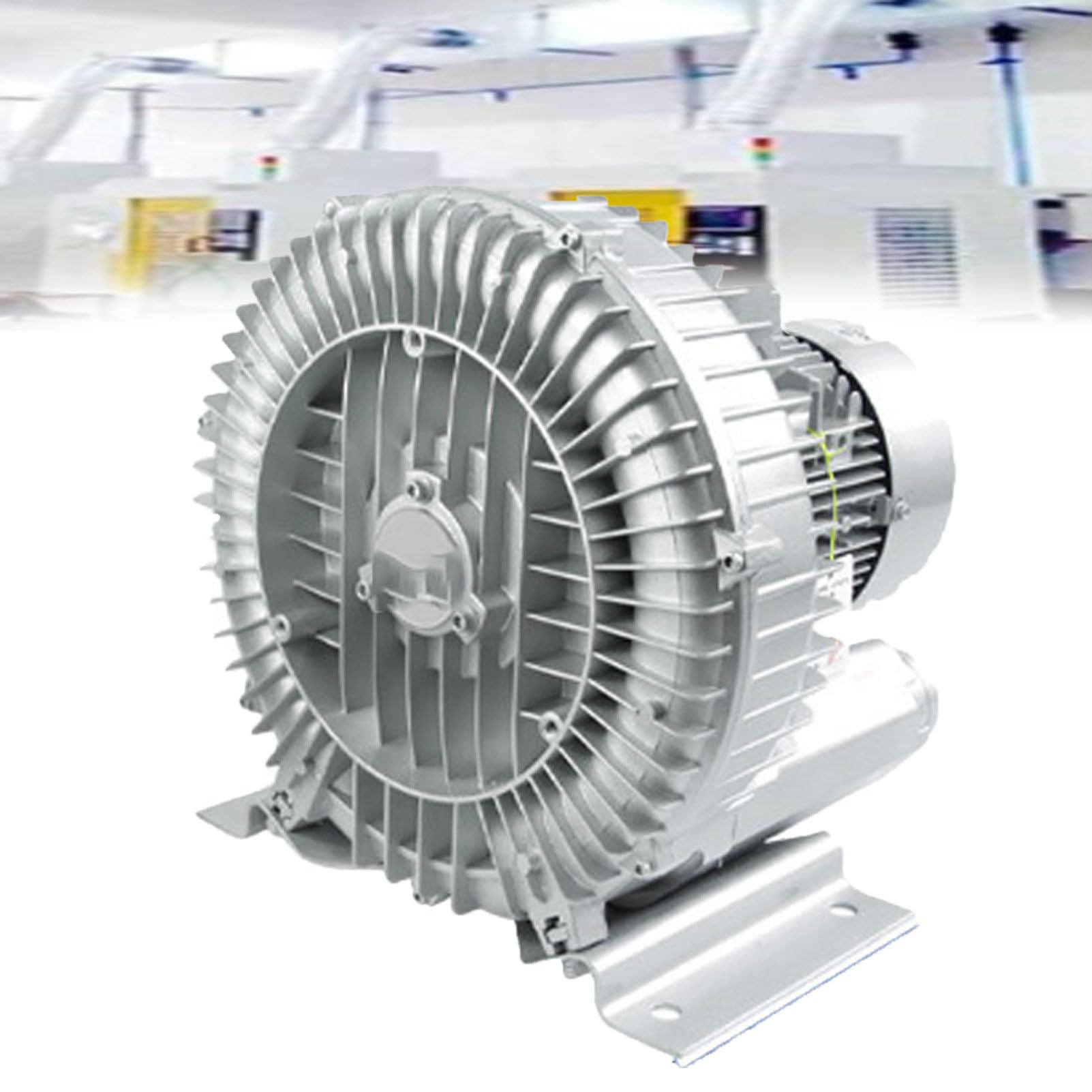 Pvxa Industrial Vacuum Pump,Ide Channel Centrifugal Blower,120W-1100W Regenerative Blower,for Aquarium Hydroponics Pond Septic ThreePhase-1100W/1.47HP