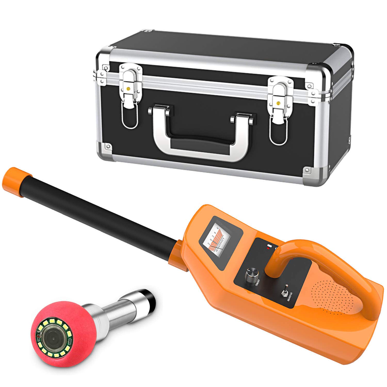 Buy HBUDS 512hz Pipe Locator Receiver and 512 Hertz Sonde Transmitter