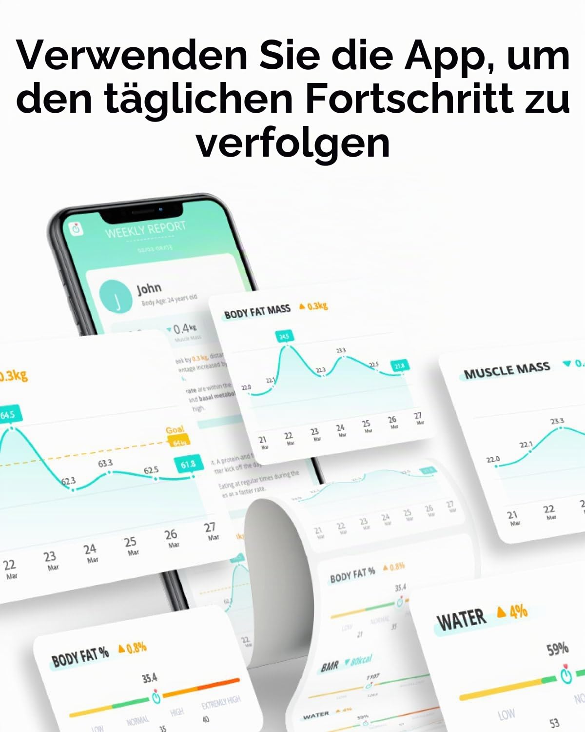 eufy Waage für Körpergewicht, Digitale Personenwaage mit Bluetooth, Körperfettwaage, 12 Messungen, Gewicht/Körperfett/BMI, Fitness Körperzusammensetzungsanalyse, Schwarz, lbs/kg, Smart Waage A1