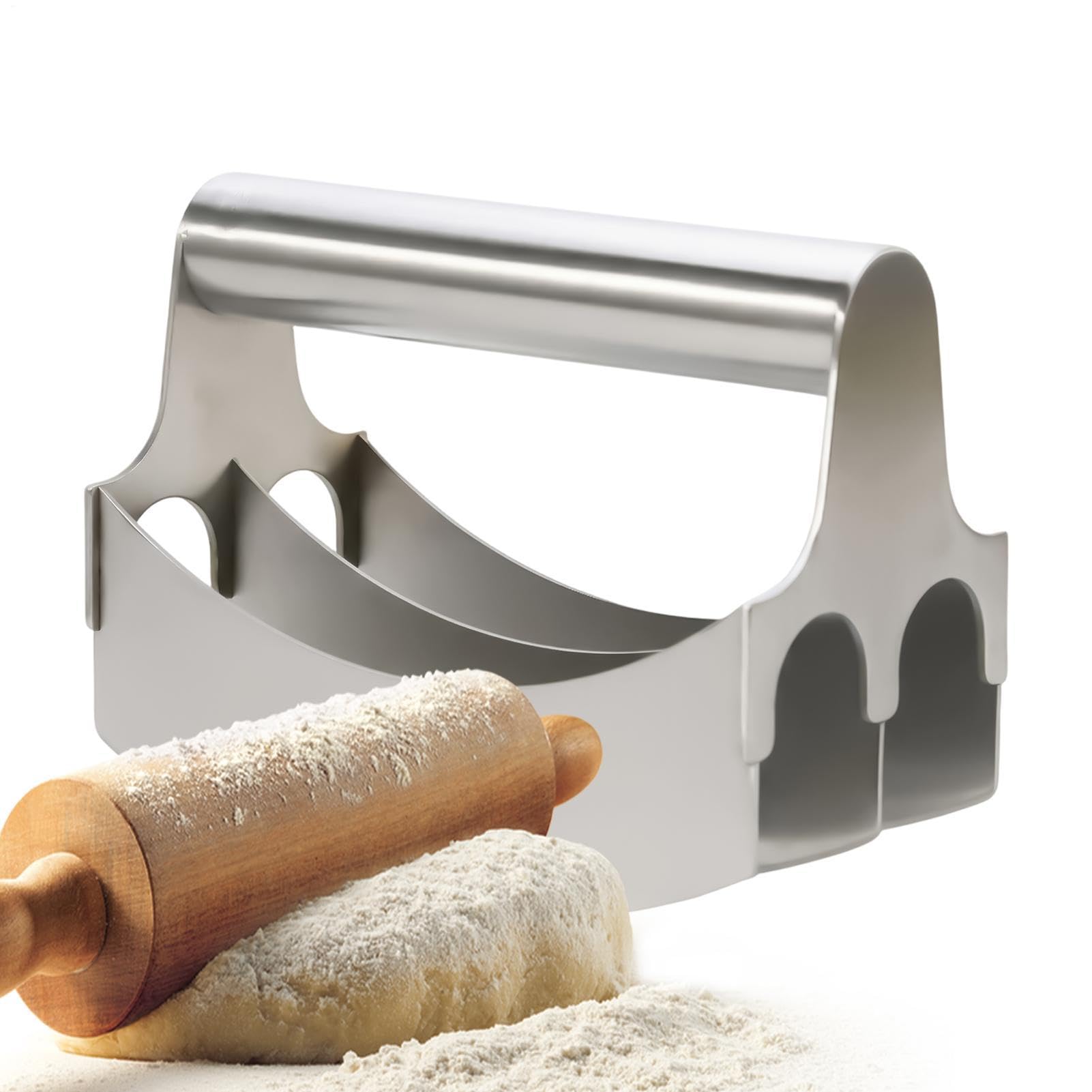 Cortador de galletas caseras y mezclador de acero inoxidable premium