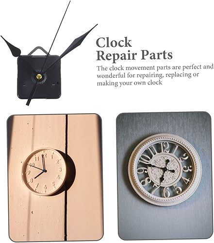 Miniatura 5 de 2 juegos de movimiento de reloj de cuarzo kits de bricolaje accesorios de bordado accesorios de ejercicio DIY reloj piezas de repuesto reparación de