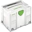 FESTOOL Systainer T-Loc SYS-MINI 1 – Mini-Werkzeugkiste Aus Kunststoff, Grau, Wasserfest & Stapelbar