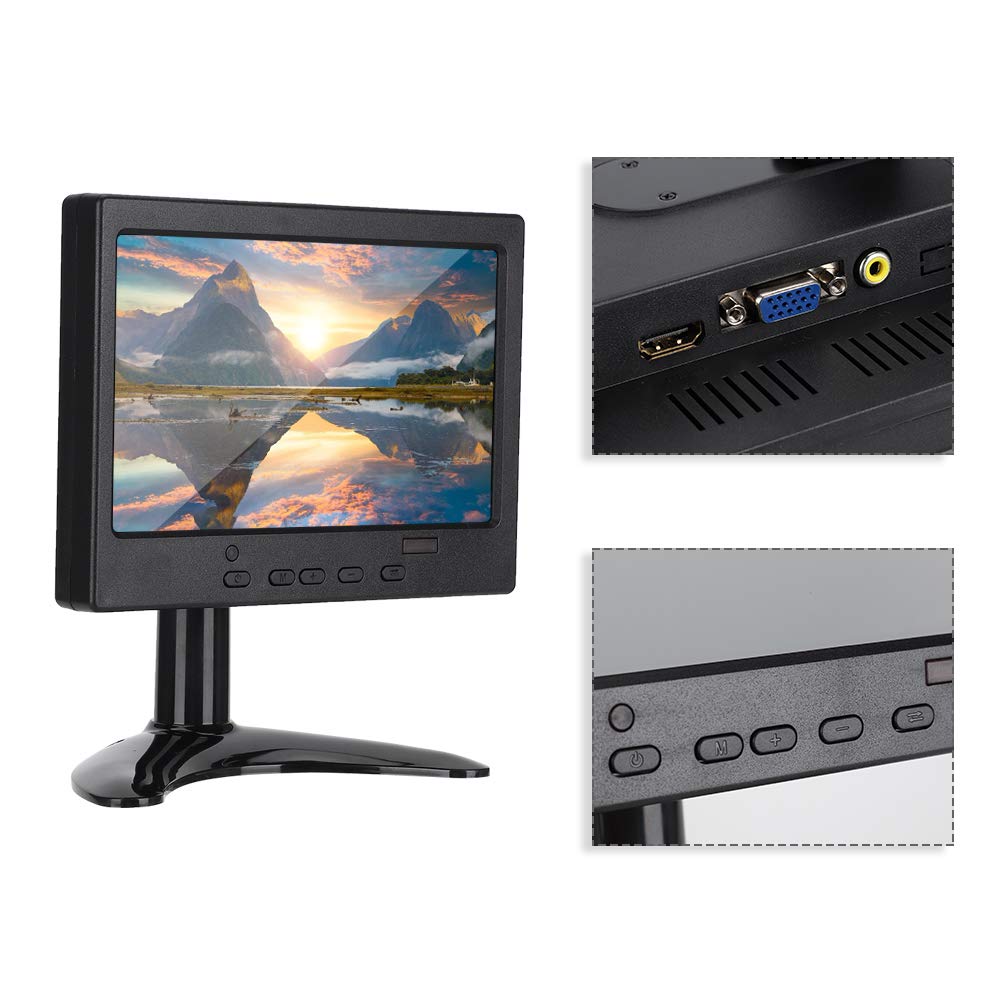 display auto 7 pollici multifunzione av hdmi vga