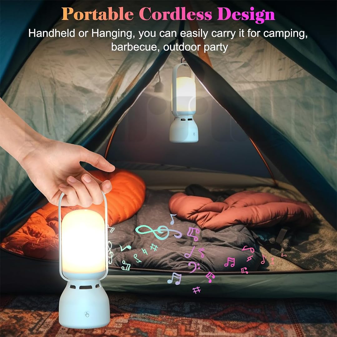 Marrone RGB Light Speaker Handheld Camping Electronics Bluetooth Speaker, Bluetooth Speaker Event Speaker Customization, Wireless Speakers Outdoor Portable 4