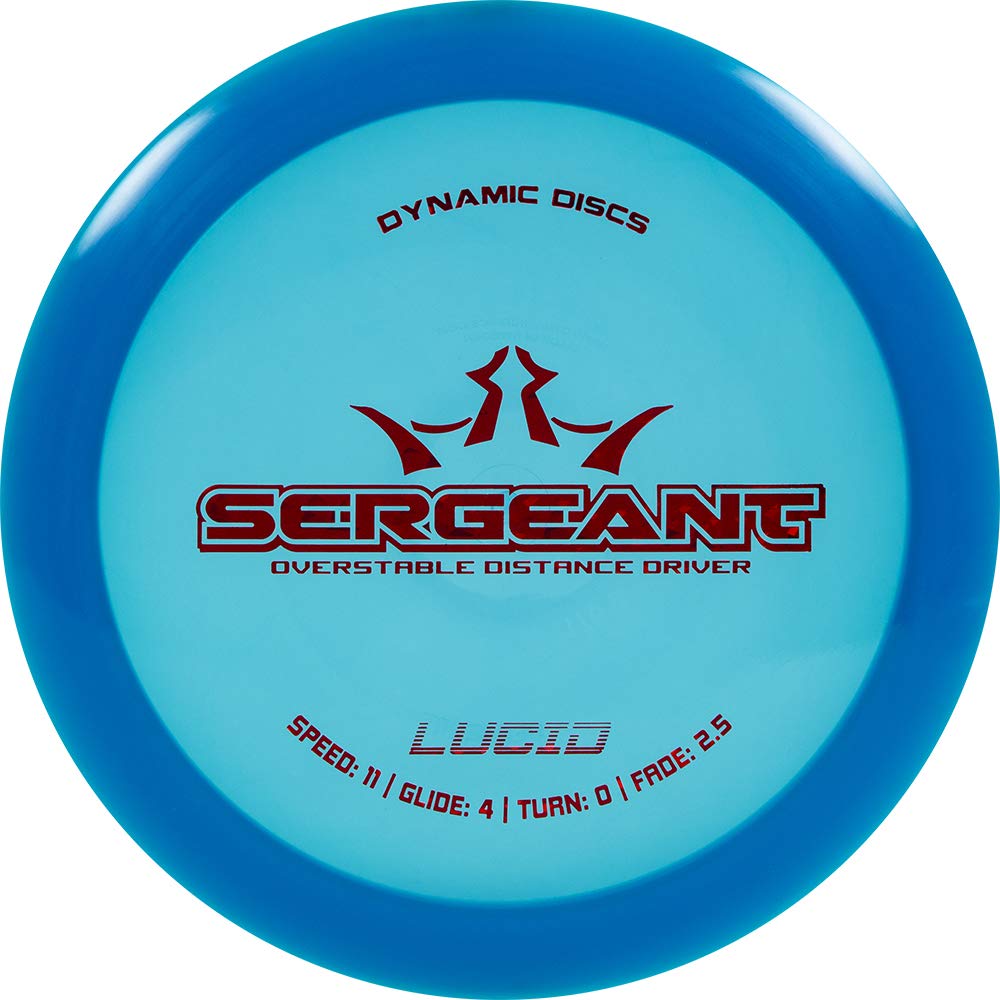 D·D DYNAMIC DISCS Lucid Sergeant Distance Driver Golf Disc [Colors May Vary] - 165-169g