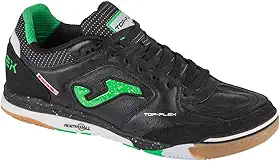 Chuteira Joma Top Flex Rebound Futsal Preta e Verde