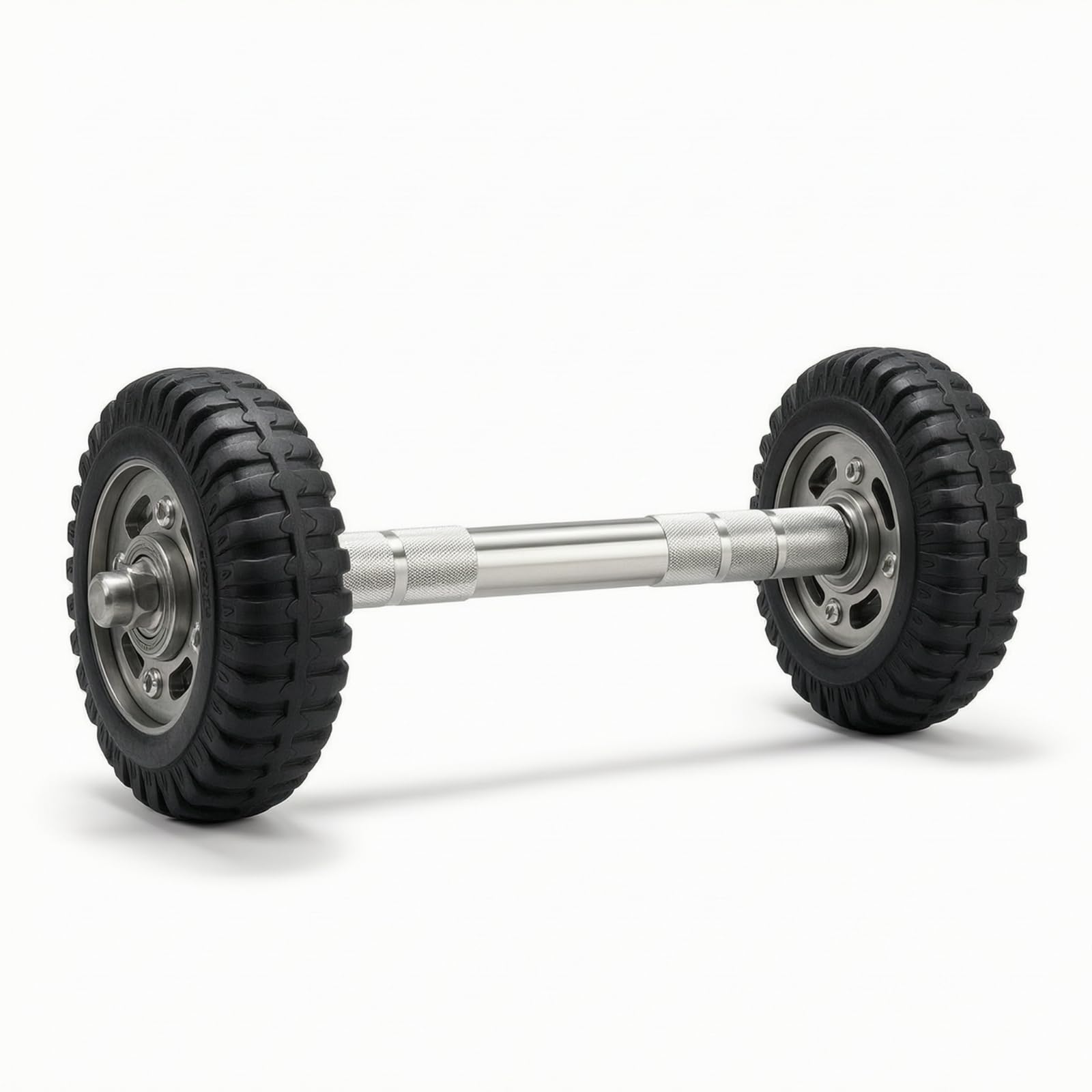 Ruota Addominali Fitness Rullo Addominale Roller Palestra Attrezzo Core Resistenza Acciaio 304 Presa Sicura Antiscivolo Rotolamento Morbido Adatta a, 150mm, Ruota Lunga
