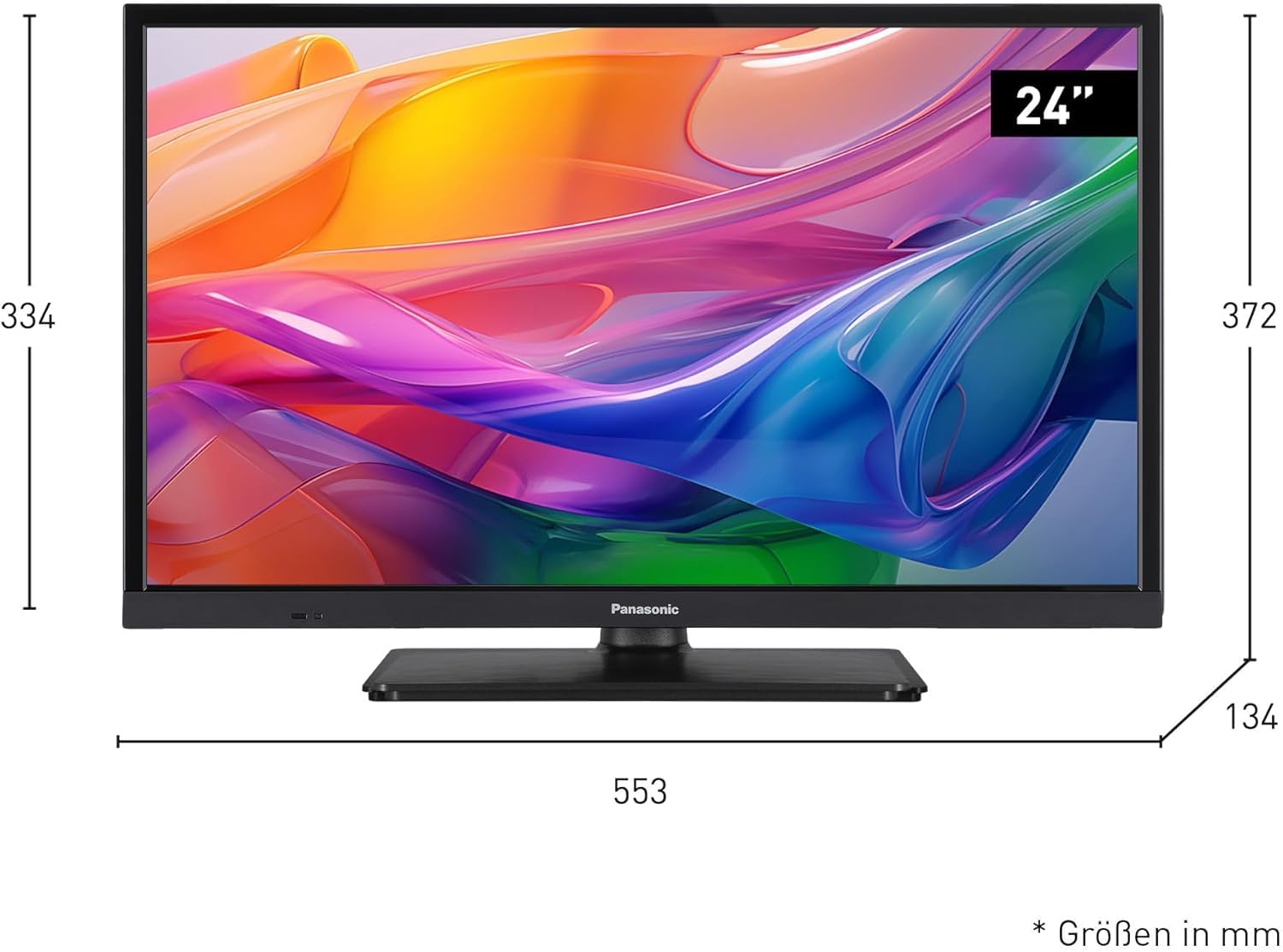 Panasonic TV-24S50AEZC, 24 Pulgadas televisor, HD LED, Fire TV | HD Colour Engine, HDR, Alexa Control De Voz, Modo De Juego, Reproductor Multimedia, Smart TV, S50 Serie