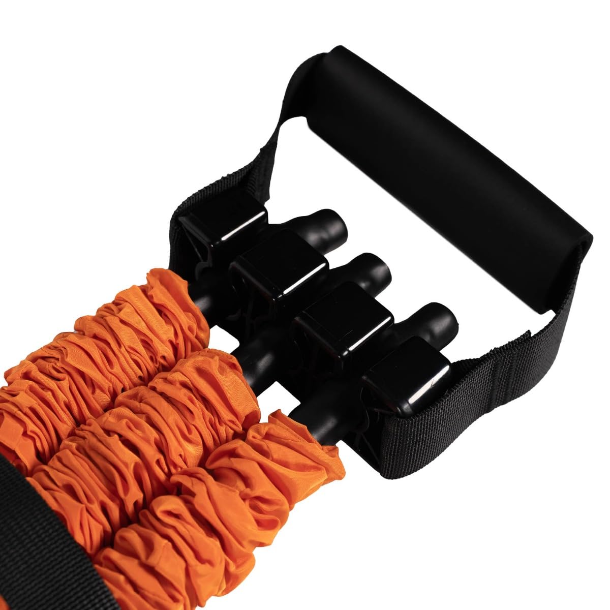 GymBeam Espansore per Pettorali Regolabile, Attrezzo per Allenamento Muscolare e Fitness, con 6 Bande di Resistenza Corte e 4 Lunghe, Ideale per Palestra di Casa, Adatto a Principianti e Avanzati