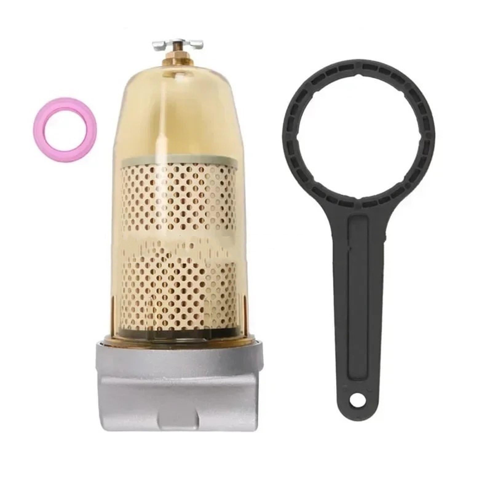 Filtro Diésel para Coche Compatible con El Conjunto De Filtro De Depósito De Combustible B10-Al 496, Filtro Separador De Aguaparacombustible De Repuesto para Gasolinaparadiésel.