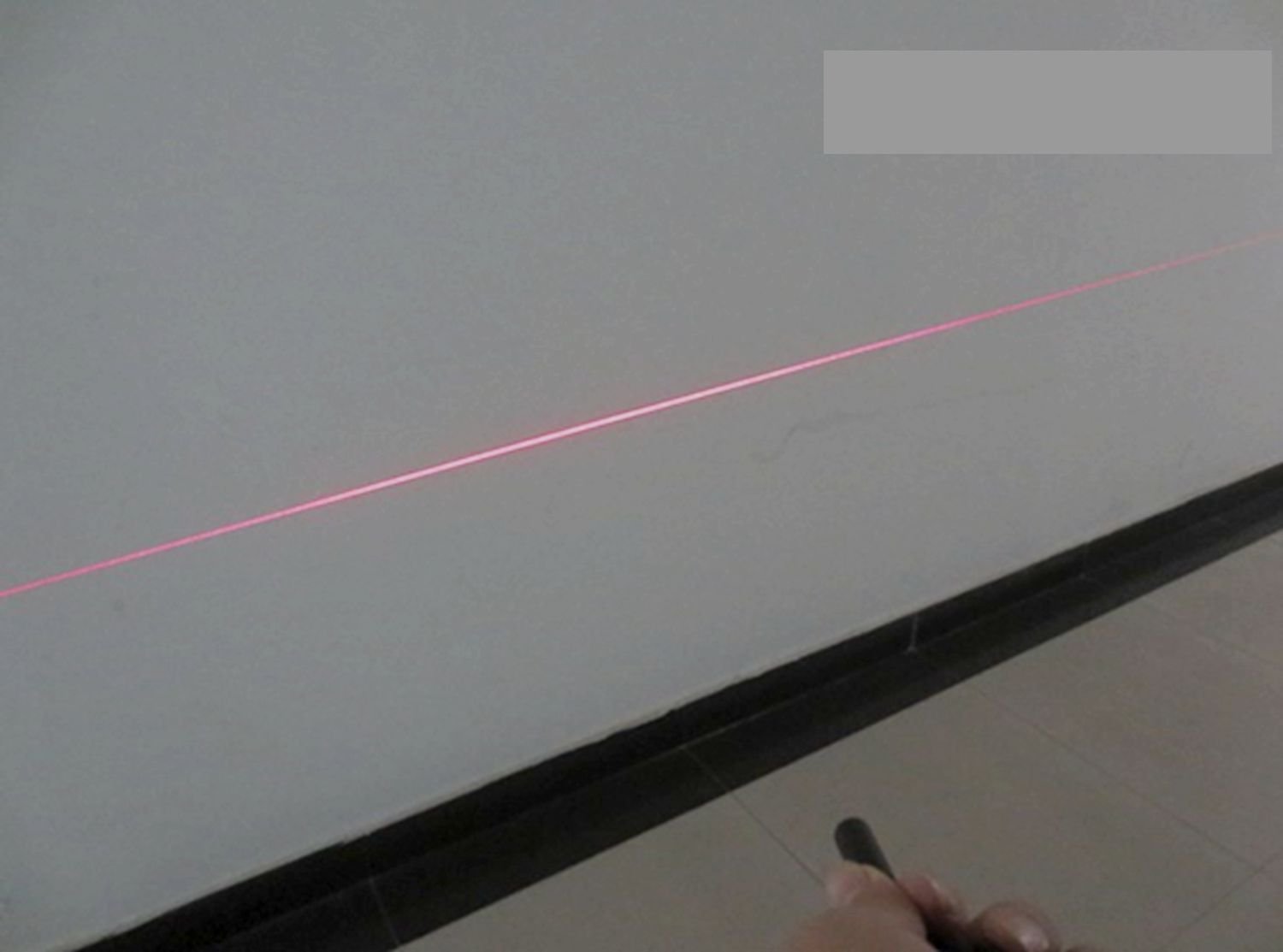 650nm 1mw Red Laser Line Modul 10x30mm mit optisch beschichtetem Glasobjektiv