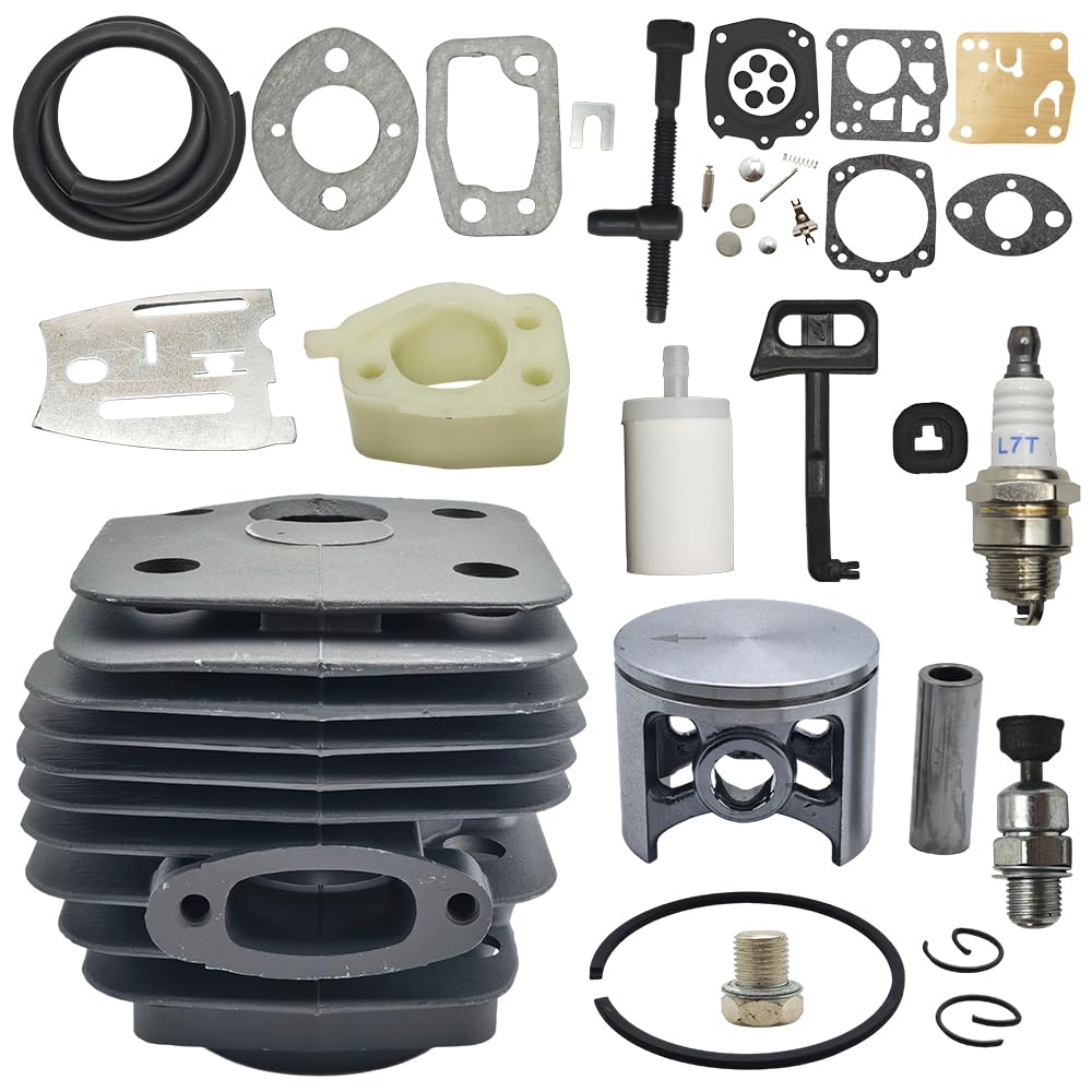 Zxhozdm One Color 54Mm Cylinder Piston Kit For 288Xp 181 281 288 Chainsaw 503506301 Intake Manifold Decompression Choke Rod