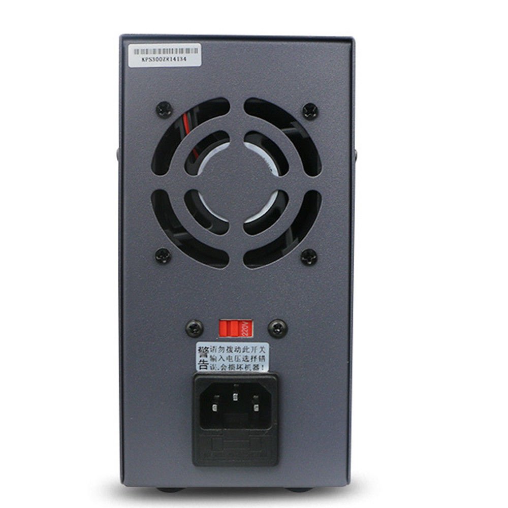 Alimentatore di rete DC regolabile, 0-30 V, 0-10 A