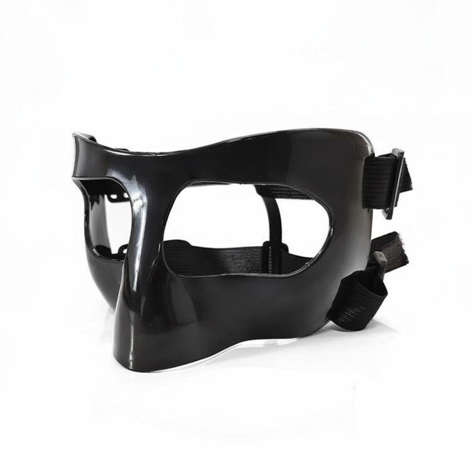 Basketball Face Guard Impact Resistant Basketball Nose Guard Secure Fit Adjustable Nose Guard for Athletes, Volleyball, Soccer Black-picture-26