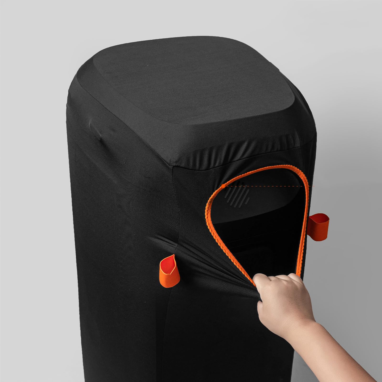 Étui Housse Anti-Poussière Sac Lycra Dust Cover Accessoires pour JBL PartyBox 710 & pour JBL PartyBox 720 Enceinte Portable Soirée,Parfaitement PartyBox 710 & PartyBox 720 Haut-Parleur,Noir