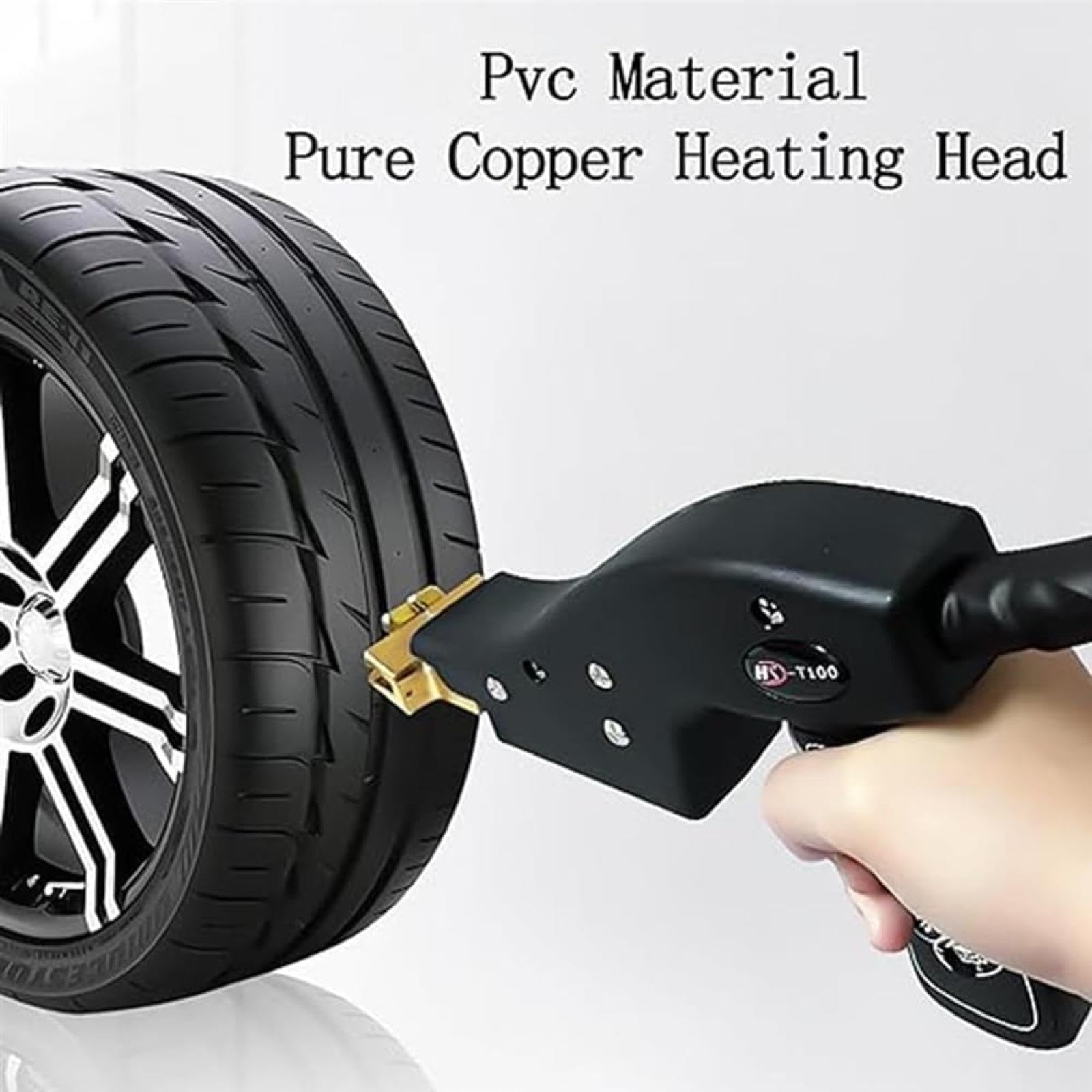 Máquina ranuradora de neumáticos, Kit Profesional para Cortar neumáticos de Coche con Cuchilla y Mango ergonómico, Herramienta ranuradora de neumáticos de 350 W (110 V)