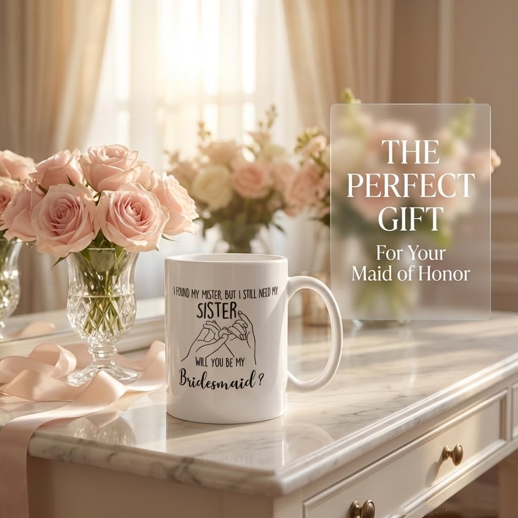 Bridesmaid Proposal Gifts, Bridesmaids Proposal Box Set – Will You Be My Bridesmaid Gifts, Bridal Shower & Pre Wedding Gift for Bridesmaids, Spa Self Care Gift w/ 16oz Glass Candle & Hand Cream, 18PCS